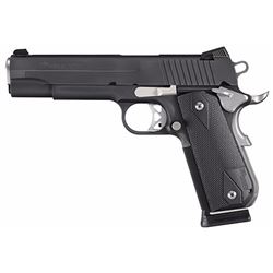 Sig Sauer 1911F357NMR 1911 Fastback Nightmare SAO 357Sig 5" 9+1 Blk G10 Grip Blk