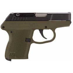 Kel-Tec P32BGRN P-32 DAO 32 ACP 2.5" 7+1 Green Polymer Grip Blued Finish
