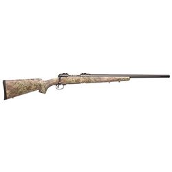 Savage 18887 10/110 Predator Hunter Max-1 Bolt 204 Ruger 24" 4+1 Accustock Realtree Max-1 Stk Black