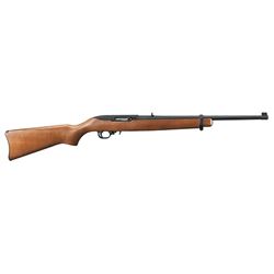 Ruger 1103 10/22 Carbine Semi-Automatic 22 Long Rifle (LR) 18.5" 10+1 Walnut Stk Black