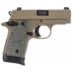 Sig Sauer 238380SCPN P238 Scorpion 380 ACP 2.7" 7+1 FDE Grip FDE