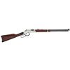 Image 1 : Henry H004SEM Silver Eagle 22 Magnum Lever 22 Winchester Magnum Rimfire (WMR) 20" 16+1 American Waln