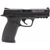 Image 1 : Smith & Wesson 222000 M& P  Single 22 Long Rifle 4.1" 12+1 Black Polymer Grip/Frame Grip Black