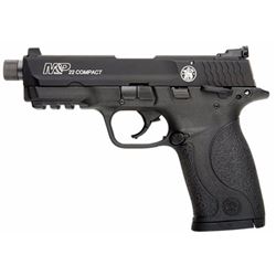 S& W  10199 M& P 22 Compact Supressor Ready SAO 22 LR 3.6" 10+1 Poly Grip Blk