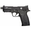 Image 1 : S& W  10199 M& P 22 Compact Supressor Ready SAO 22 LR 3.6" 10+1 Poly Grip Blk