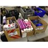 Image 1 : LARGE LOT OF ART SUPPLIES AND MISC. HOUSEHOLD ITEMS INC. HYGIENE PRODUCTS