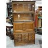 Image 1 : Antique Macey 4 section barrister bookcase