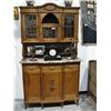 Image 1 : Belgian marble top oak cabinet