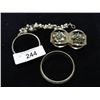 Image 1 : 4 Sterling silver bracelets