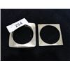 Image 1 : Pair Sterling silver bracelets