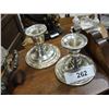 Image 1 : Pair Sterling silver candlesticks