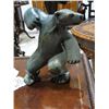 Image 1 : Carved soapstone Dancing Bear signed