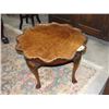 Image 1 : Burled Walnut pie crust occasional table