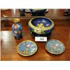 Image 1 : 4 pcs Cloisonne