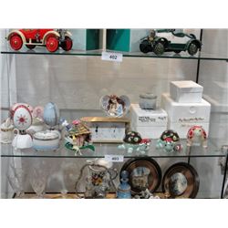 Shelf of new giftware JR Jeweler's closeout