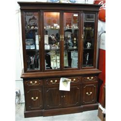 Gibbard solid mahogany china cabinet