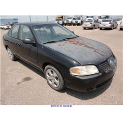 2005 - NISSAN SENTRA//REBUILT SALVAGE