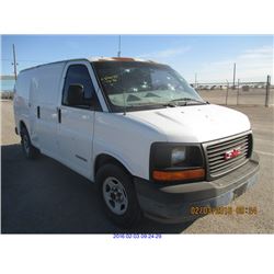2003 - GMC SAVANA G2500//REBUILT SALVAGE
