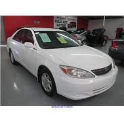 2004 - TOYOTA CAMRY!