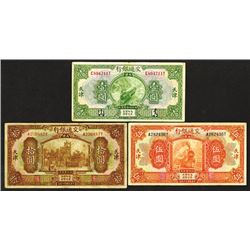 Bank of Communications. 1927 Tientsin Issues.