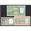 Image 2 : Reserve Bank and Government of India, 1938-1945 Issues, Trio of Notes