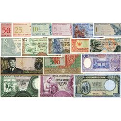 Republik Indonesia; Bank Indonesia. 1932-64 Issues.