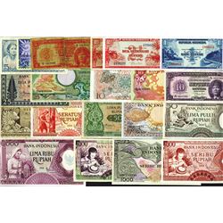 Republik Indonesia; Treasury, and Bank Indonesia. 1950-59 Issues.