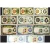 Image 1 : Bank of Chosen. 1932-45 Issues; US Army Administration 1946 Issue.