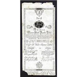 Wiener Stadt Banco. 1800 Issue.