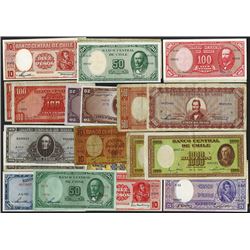 Banco Central de Chile. 1933-60s Issues.
