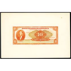 Banco Nacional De Costa Rica Proof.
