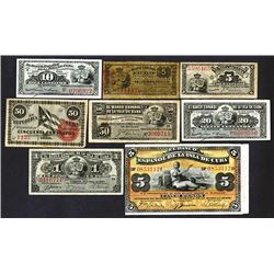 Various Cuban issuers. 1869-1897.