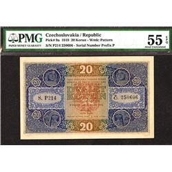 Republika Ceskoslovenska. 1919 Issue.