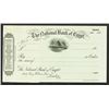 Image 1 : National Bank of Egypt. 19xx (ca.1910-20). Waterlow & Sons Specimen Check.