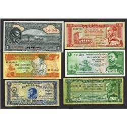 Bank of Ethiopia. 1932-76 issues.