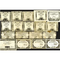 Assignats. 1792-93 Issues.