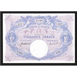 Banque de France. 1919 Issue.