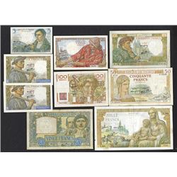 Banque de France. 1940-53 Issues.