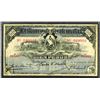 Image 2 : Banco de Guatemala, 1925 "Reissue"  Issue Banknote.