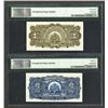 Image 2 : Banque Nationale De La Republique D'Haiti, 1935-42 Third Issue Specimen Pair.