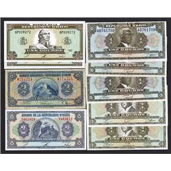 Banque de la Republique d'Haiti. ND-1992 Issues.