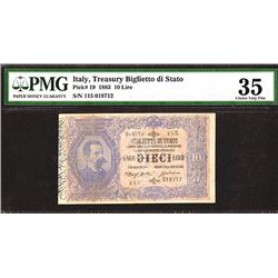 Treasury, Biglietto di Stato. 1883 Issue.