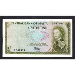 Central Bank of Malta. 1967 Issue.