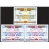 Image 2 : Republica Moldova. Minister of Finance. Selection of Bonds and coupon sheets. Ca. 1992.