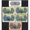 Image 2 : Banco Nacional Ultramarino. Lourenco Marques Overprint. 1914. Plus a Companhia de Mocambique note.