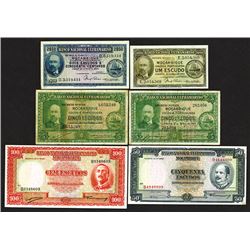 Banco Nacional Ultramarino, Mocambique. 1943-58 Issues.