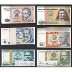 Banco Central de Reserva del Peru. 1987-88 Issues.