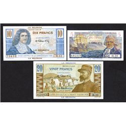 Caisse Centrale de la France d'Outre-Mer, 1944, Trio of Notes