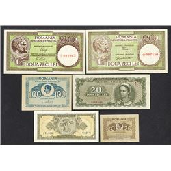 Ministry of Finance, 1945-1952 Issues, Group of 6 Notes