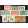 Image 2 : German (WWI) and Russian (WWII) Occupation, 1917-1944 Issues, Lot of 8 Notes